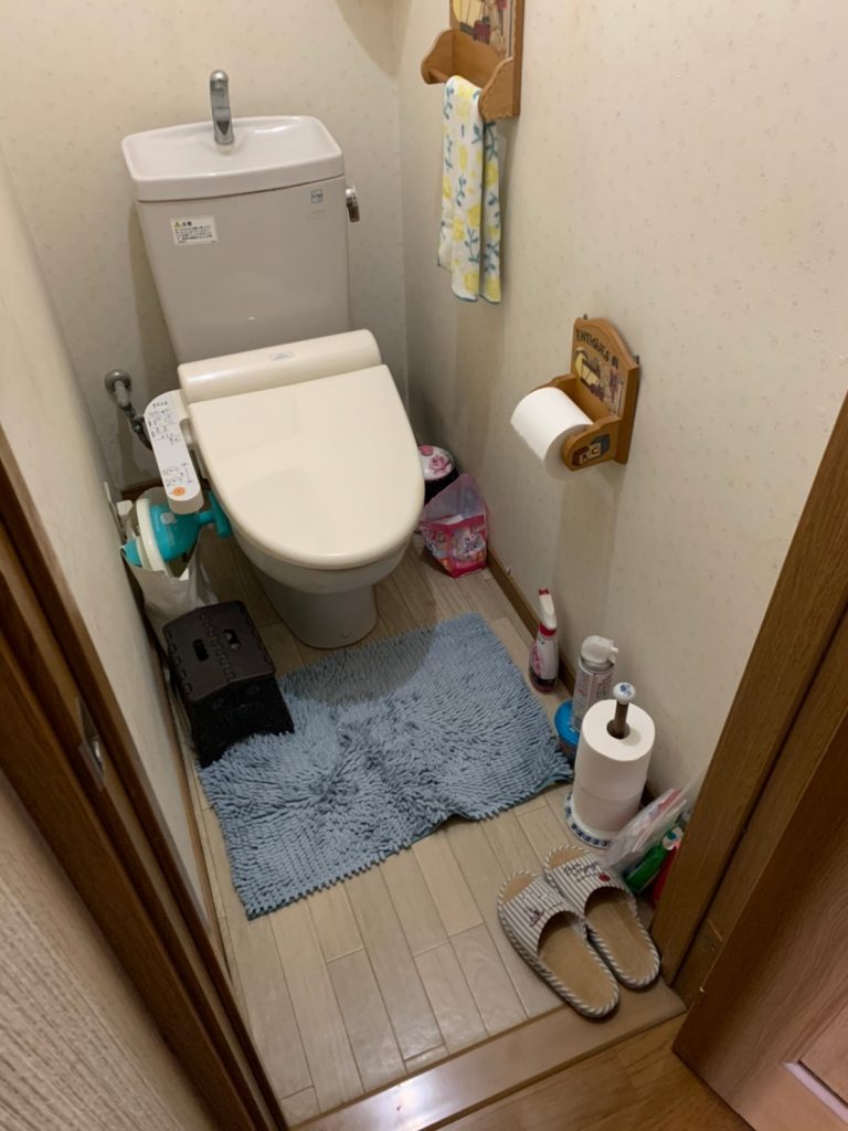 収納付きトイレでスタイリッシュな空間