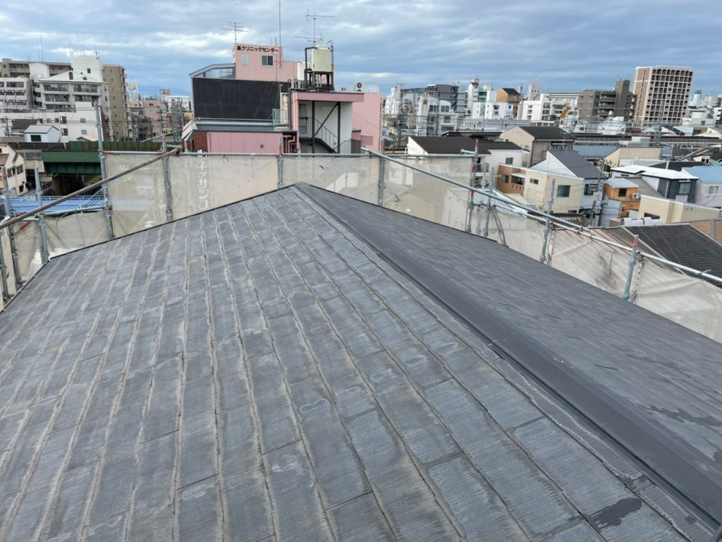 屋根外壁塗装　大阪市東成区