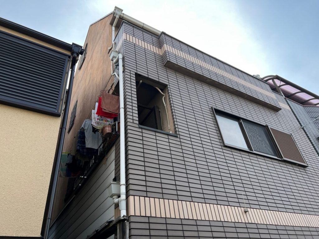 屋根外壁塗装工事　大阪市東成区