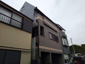 屋根外壁塗装工事　大阪市東成区