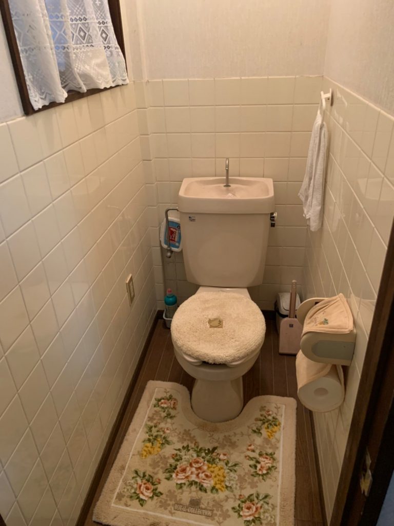 2台のトイレを合せて交換 トイレ交換工事 大阪市生野区