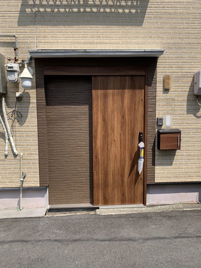 空きスペースにお風呂を新設　お風呂・洗面台・玄関ドア改修工事　大阪市東成区