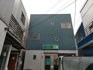 しっかりカラーで雰囲気をガラッと！屋根外壁塗装工事　堺市東区　K様邸