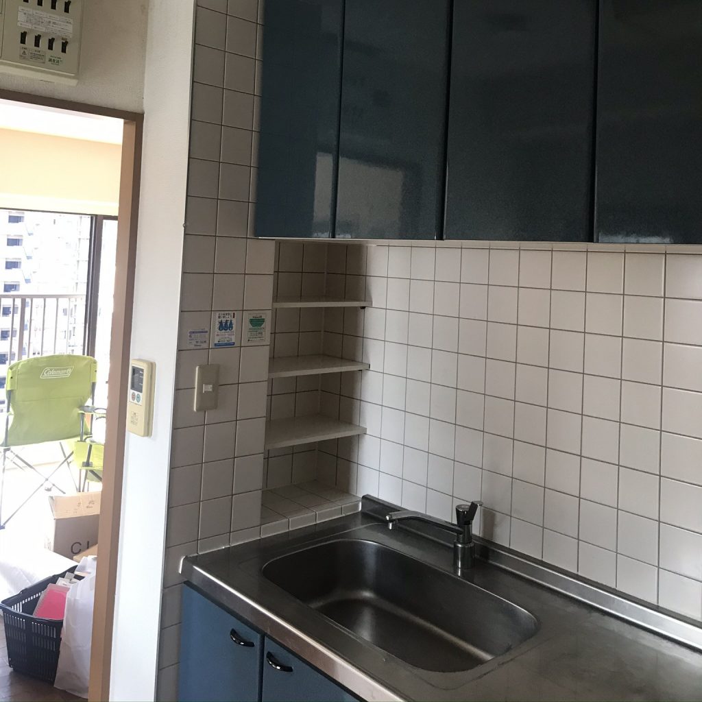 キッチン交換工事 クリナップ ラクエラ