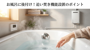 追い焚き機能を後付けできる？給湯設備交換のポイント