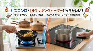 ガスコンロとIHクッキングヒーターどっちがいい？