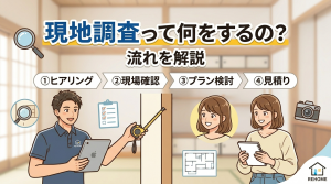 現地調査って何をするの？流れを解説