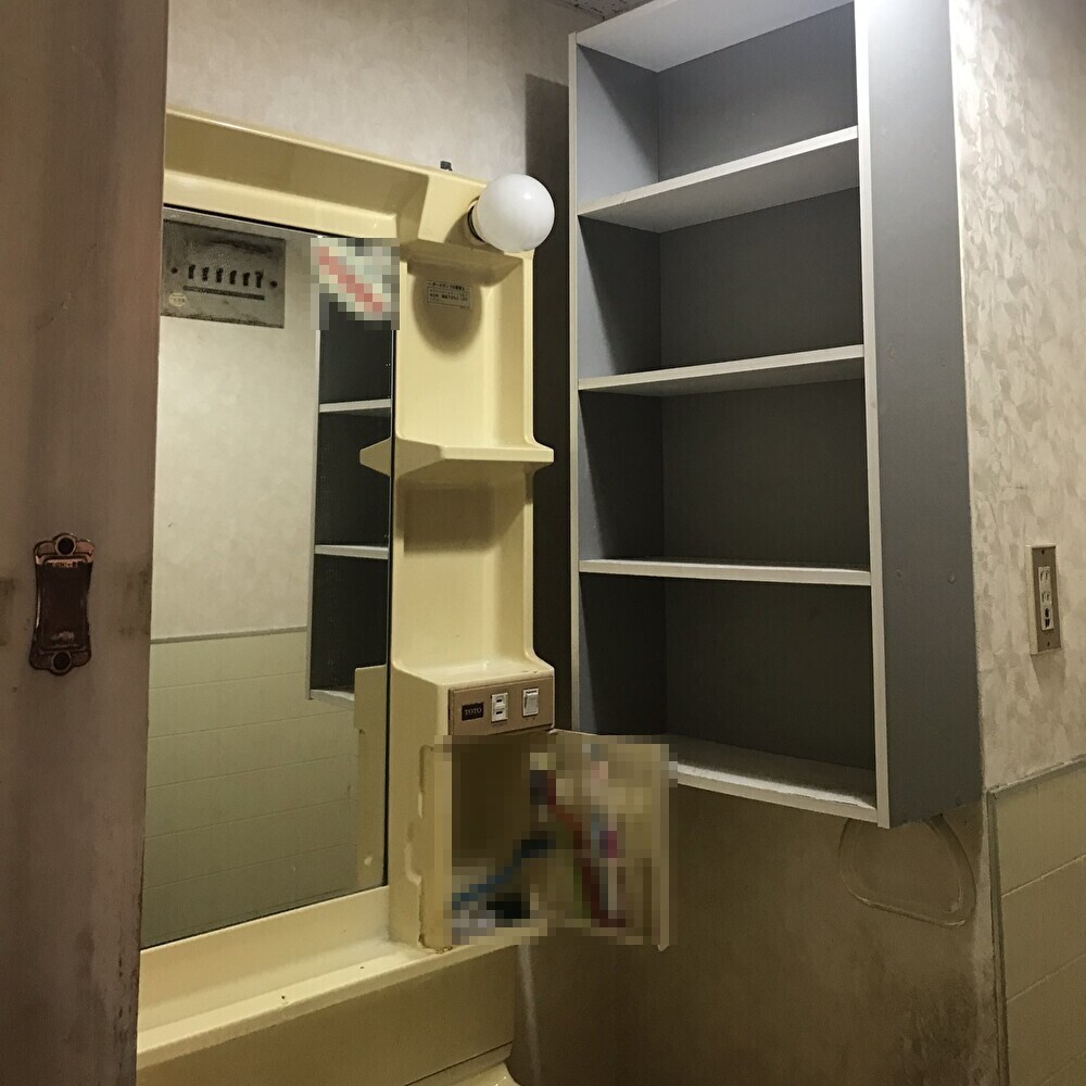 洗面化粧台交換工事 LIXILピアラ